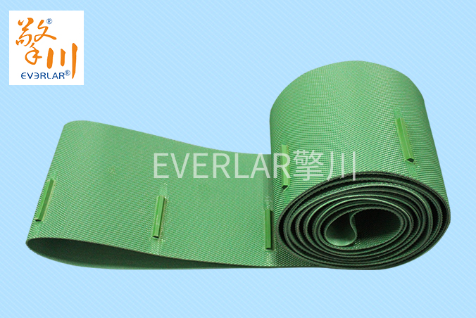PVC绿色花纹输送带