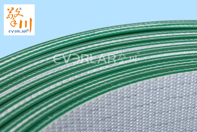 PVC输送带绿色运输带耐磨阻力小无异味有弹性