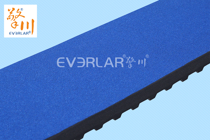 擎川everlar定制橡胶同步带加蓝色泡棉夹瓶机贴标机传动带