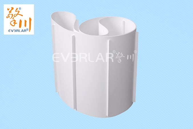 擎川everlar定制PVC输送带白色加挡板