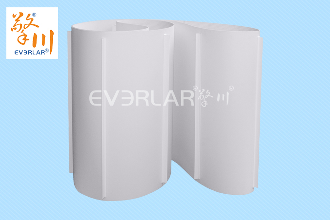 擎川everlar定制PVC输送带白色加挡板