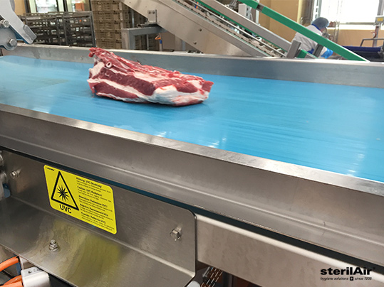 PU食品输送带在猪肉分割流水线上的应用